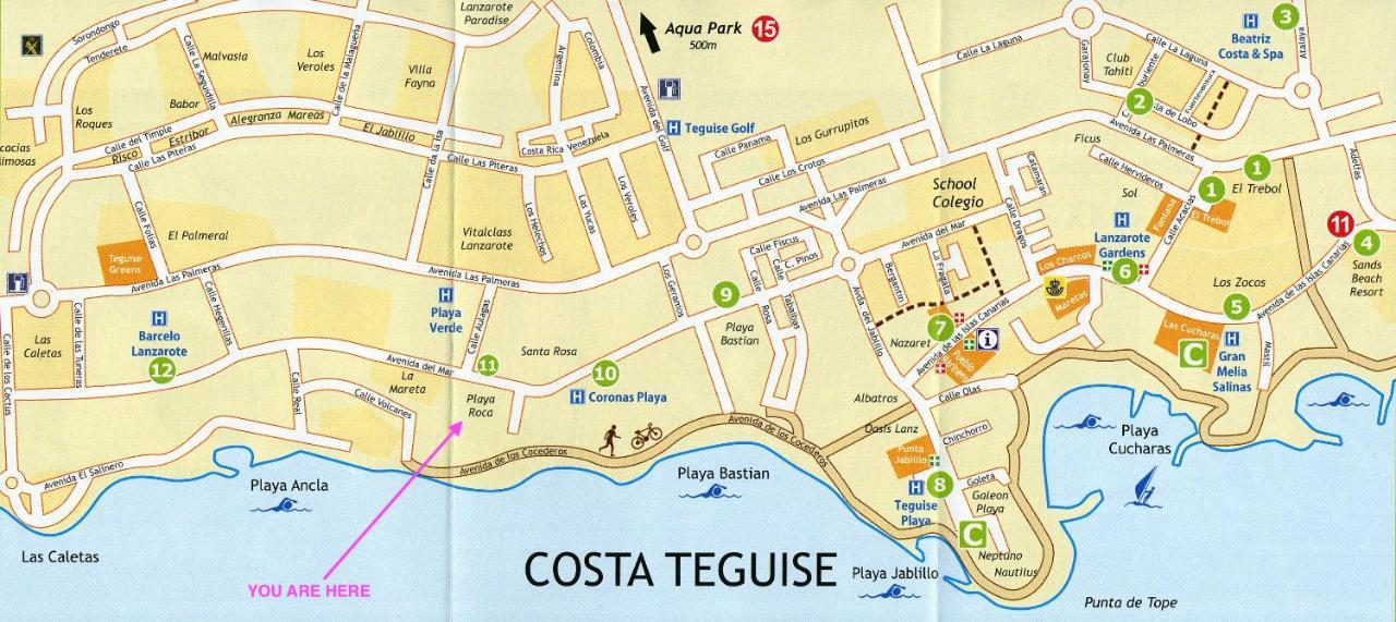 Luxury Casa Playa Roca Bord De Mer Costa Teguise Exterior foto